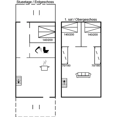 Efraima - 1-7km From The Sea By Interhome Apartment Sonderby (Romo)